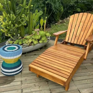 Asoleadora Adirondack Teca