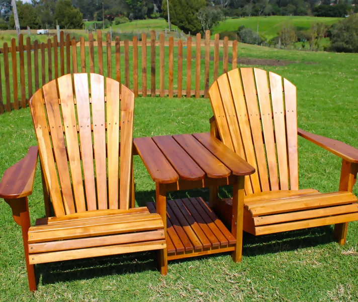 Settee Adirondack Teca
